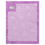 ADD Your Photo Be My Valentine Frame - Purple Hear Customized Letterhead