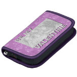 ADD Your Photo Be My Valentine Frame - Purple Hear Folio Planners