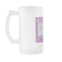 ADD Your Photo Be My Valentine Frame-Purple Hearts Coffee Mugs