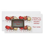 Add Your Photo Christmas Card Photo Greeting Card