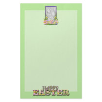 ADD YOUR PHOTO - Easter Egg Cookies Customized Stationery