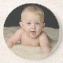 Add Your Photo - Sandstone Drink Coaster