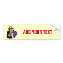 Add Your Text bumper stickers by guardart Add Your Text bumper stickers
