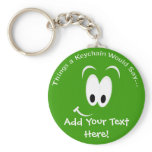 Add Your Text Here Keychain