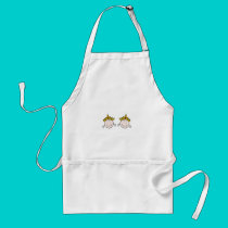 Add Your Text Twincess aprons