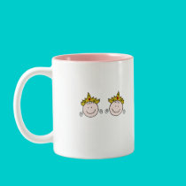 Add Your Text Twincess mugs