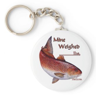 Add your weight-Redfish Key Chain