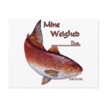 Add your weight-Redfish