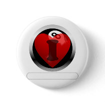 Add your words 8 ball pin