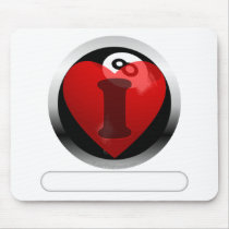 Add your words 8 ball mouse pad