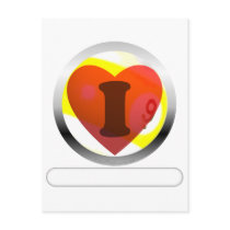 Add your words 9 ball post card