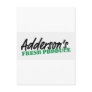 Adderson's Fresh Produce Post Cards