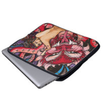 camarillo, fine art, mexican art, artistic laptop sleeve, laptop cover art, laptop sleeve illustration, artistic macbook sleeve, addict for dramatics, dragon art, skull art, artsprojekt, nichole camarillo, nicholecamarillo.com, painting, illustration, female artist, laptop sleeve, laptop case, artistic laptop case, custom laptop case, creative laptop case, creative, artistic, christmas gifts, back to school, art for laptops, laptop art, macbook sleeve art, macbook case art, dragon, red dragon, fantasy art, gouache painting, wiv, [[missing key: type_fuji_electronicsba]] with custom graphic design