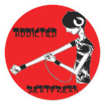 Addicted Sticker