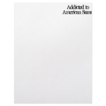 Addicted to American Samoa Custom Letterhead
