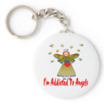 Addicted To Angels Key Chains