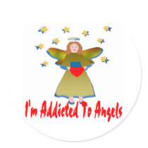 Addicted To Angels sticker