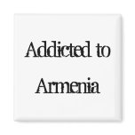 Addicted to Armenia Magnets