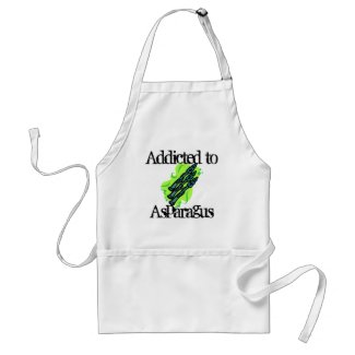 Addicted to Asparagus apron