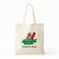 Addicted To Bingo! Canvas Bag