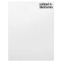 Addicted to Blackberries Letterhead