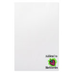 Addicted to Blackberries Stationery