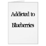 addicted to blueberries cards