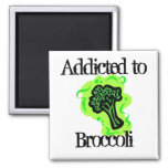 Addicted to Broccoli Refrigerator Magnets