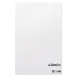 Addicted to Broccoli Personalized Stationery