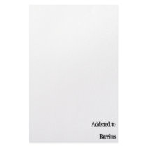 addicted to Burritos Stationery Paper