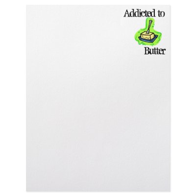 Addicted to Butter Letterhead Template by addictedto
