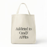 Addicted to Candy Apples Canvas Bags