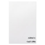 Addicted to Candy Apples Custom Stationery