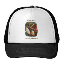ADDICTED TO CHOCOLATE TRUCKER HAT