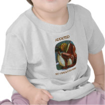 ADDICTED TO CHOCOLATE TSHIRT