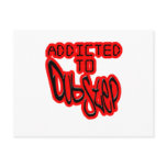 Addicted to Dubstep Postcard