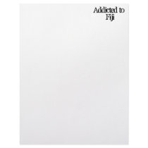 Addicted to Fiji Letterhead