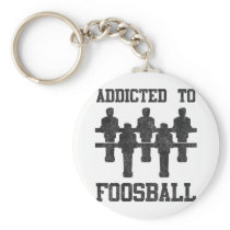Addicted To Foosball Key Chains