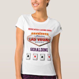 Addicted to Las Vegas, Nevada Funny Sign T-shirt