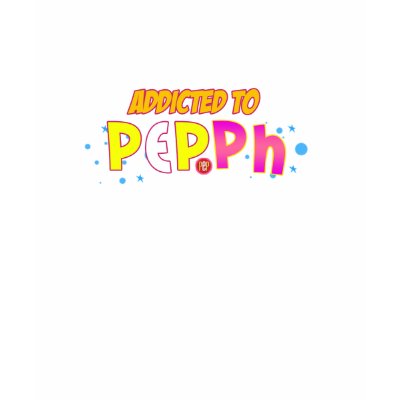 "Addicted to PEP" Pink Babydoll Tee Shirt by PEPInc