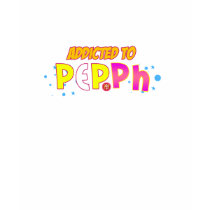 "Addicted to PEP" Pink Babydoll t-shirts