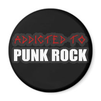 addicted to punk rock music guys girls magnets