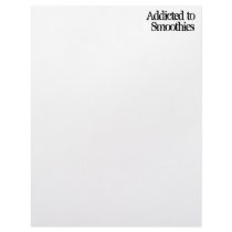 Addicted to Smoothies Letterhead