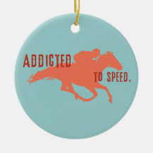Addicted to Speed Christmas Tree Ornaments