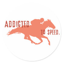 Addicted to Speed Stickers