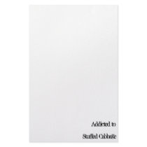 Addicted to Stuffed Cabbage Stationery Design