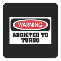 Addicted Turbo Sticker