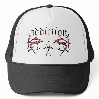 addiction hat by daveshirtz