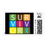 Addiction Recovery Survivor Postage Stamp