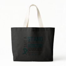 Addiction Recovery Take A Stand Against Addiction Canvas Bag